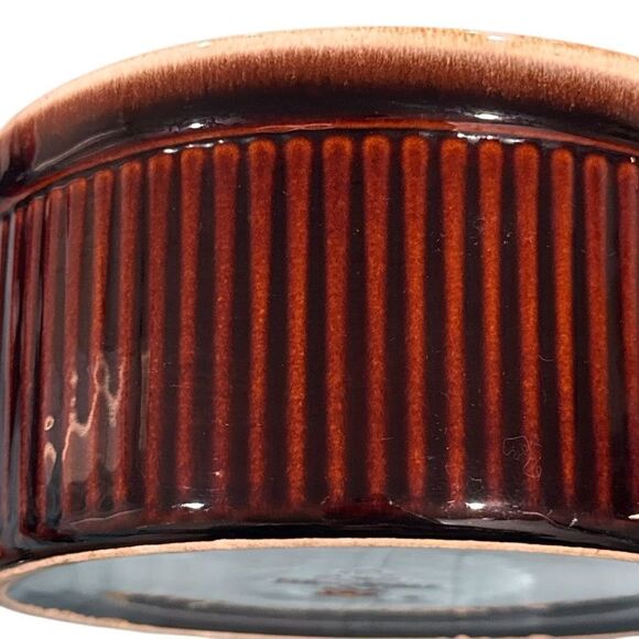Vintage Pfalzgraff Brown Dip soufflé dish - Picture 2 of 6